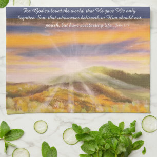 John 3:16 Serviettes de cuisine