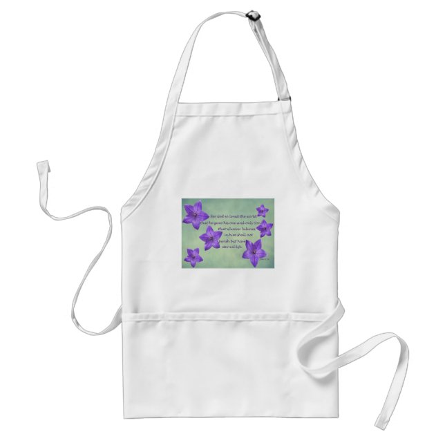 John 3:16 standard apron (Front)
