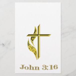 John 3:16 stationery