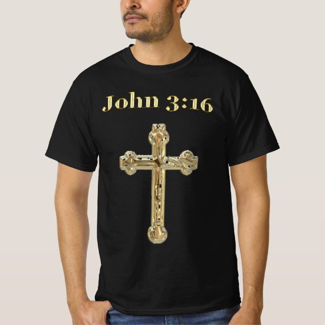 John 3:16 T-Shirt (Front)