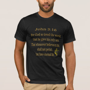 John 3:16 T-shirt chrétien