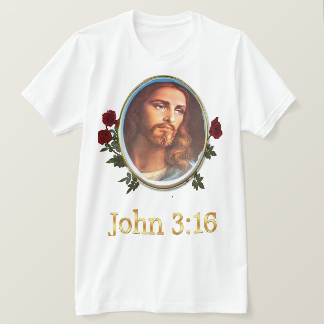 John 3:16 t-shirts (Design Front)