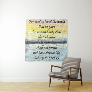 John 3:16 tapestry