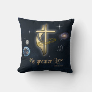 John 3:16 throw pillow