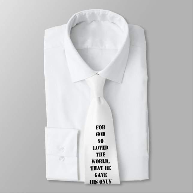 John 3:16 Tie (Tied)