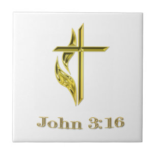John 3:16 tile