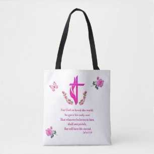 John 3:16 tote bag