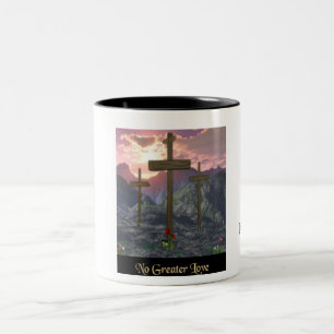 John 3:16 Two-Tone coffee mug