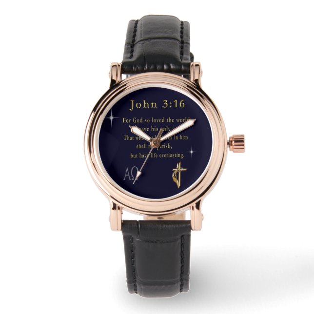 John 3:16 watch (Front)