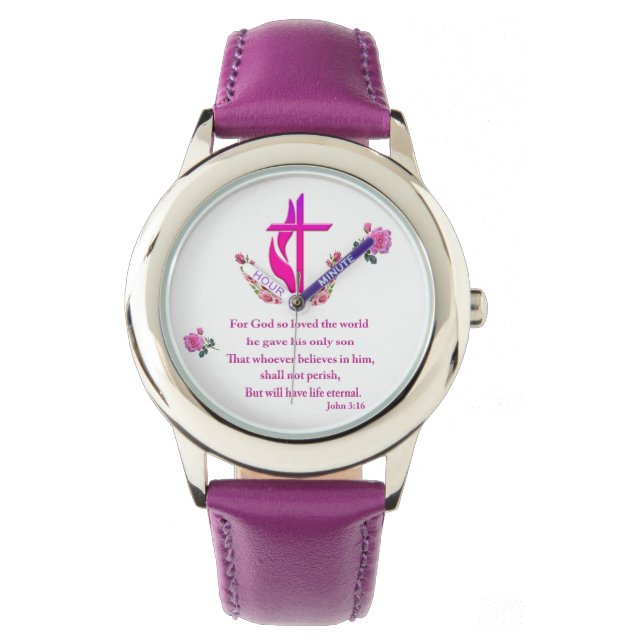 John 3:16 watch (Front)