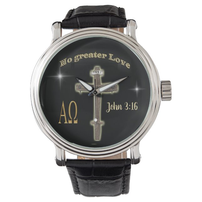 John 3:16 Watch scripture (Front)