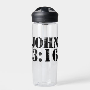 John 3:16 water bottle
