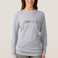 John 3-16 You are loved Women's T-shirt