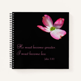John 3:30 Journal Notebook