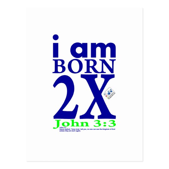 John 3:3 postcard