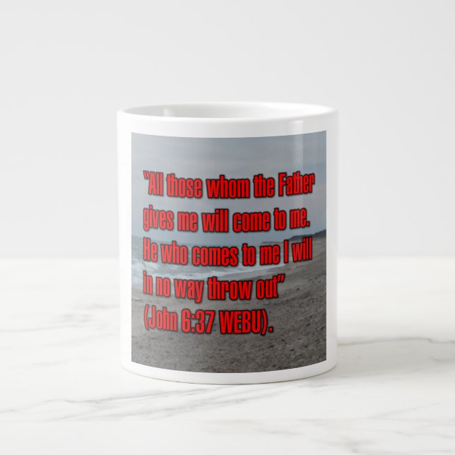 John 6:37 WEBU Mug (Front)