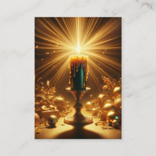 John 8:12 Cartes KJV - Bougie - Lumière du monde
