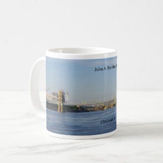 John A Roebling bridge mug