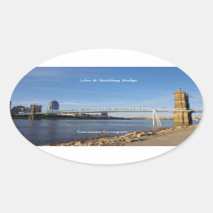John A. Roebling Bridge sticker