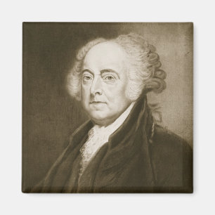 John Adams, 2nd President of the United States of Magnet