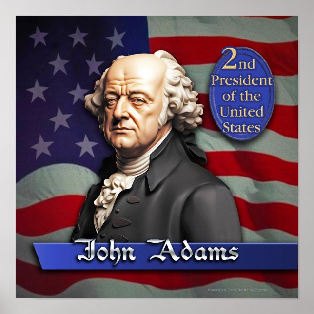 John Adams: 2nd President of the United States Poster (Front)