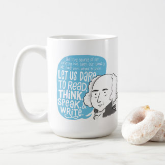 John Adams cite une tasse