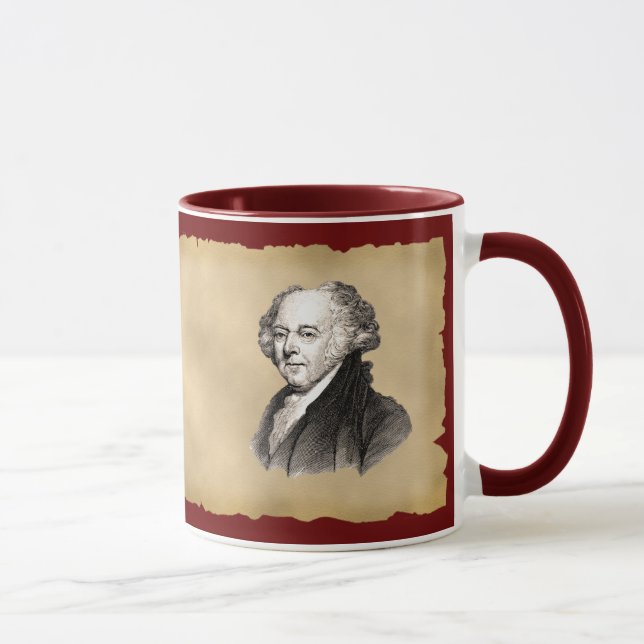 John Adams Coffee Mug (Right)