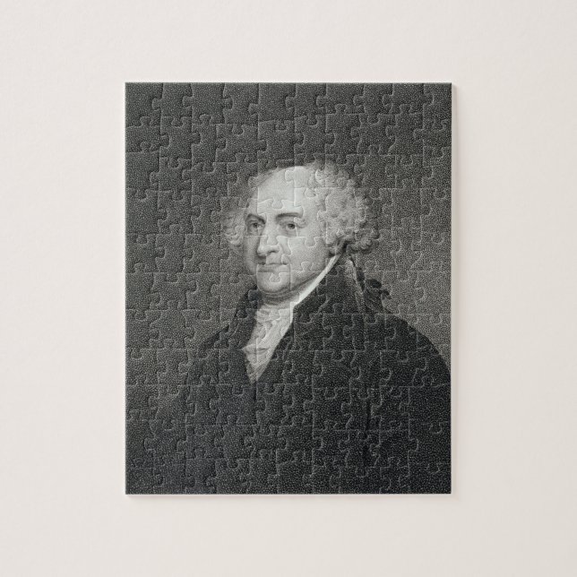 John Adams, engraved by James Barton Longacre (179 Jigsaw Puzzle (Vertical)