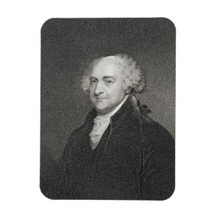 John Adams, engraved by James Barton Longacre (179 Magnet