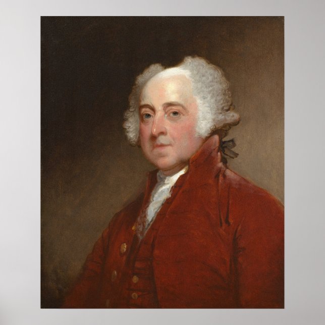 John Adams - Gilbert Stuart Fine Art Poster (Front)