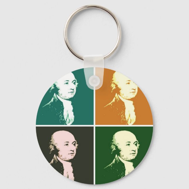 John Adams Keychain (Front)