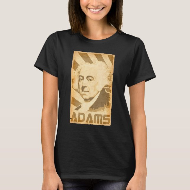 John Adams Torn Poster T-Shirt (Front)