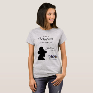 John Alden Mayflower Descendant Women's T-shirt