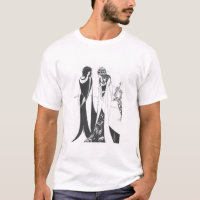 John and Salome, by Aubrey Beardsley.. HD