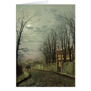 John Atkinson Grimshaw- A Wintry Moon