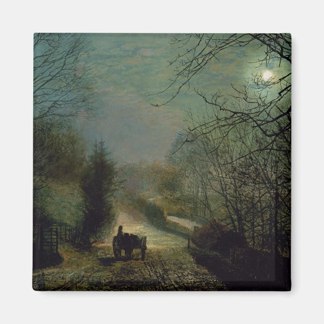 John Atkinson Grimshaw | Forge Valley Magnet (Front)