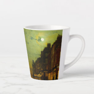 John Atkinson Grimshaw Glasgow Docks Latte Mug