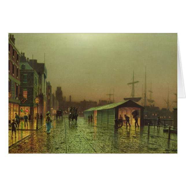 John Atkinson Grimshaw | Liverpool Docks (Front Horizontal)