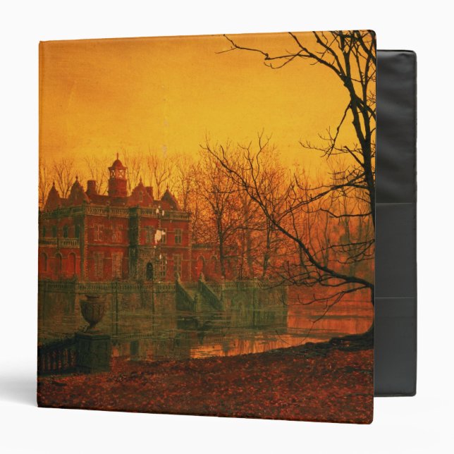 John Atkinson Grimshaw | The Haunted House Binder (Front/Inside)
