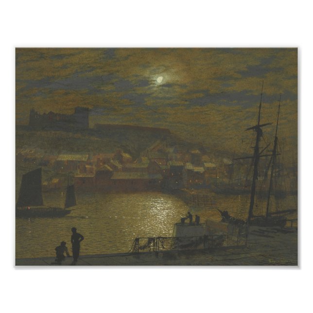 John Atkinson Grimshaw - Whitby from Scotch Head Photo Print (Front)