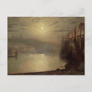 John Atkinson Grimshaw   Whitby (oil on canvas) Postcard
