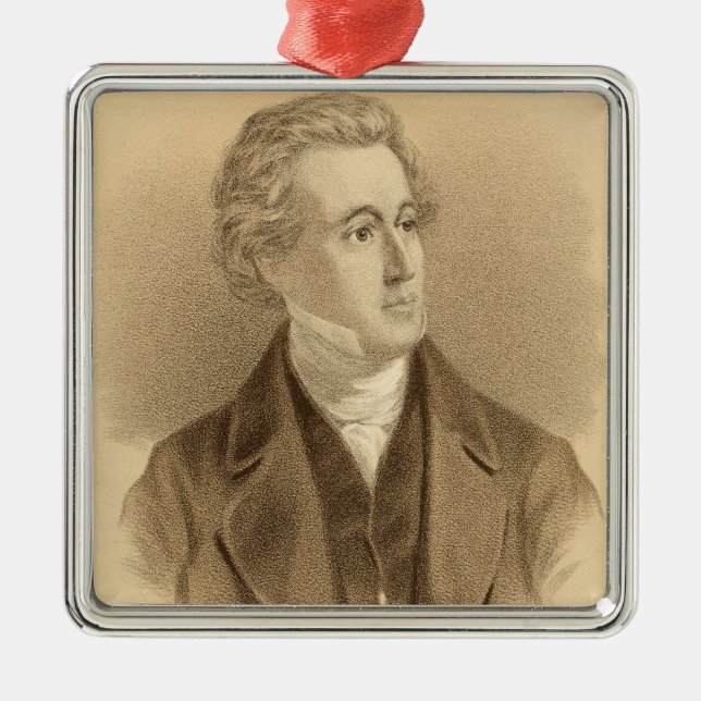 John Banim Metal Ornament (Front)