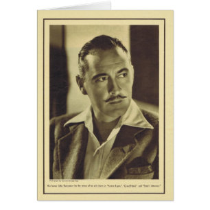 John Barrymore 1932 vintage portrait