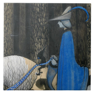 John Bauer - Every Now and Then Tile