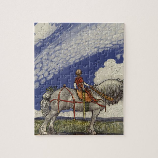 John Bauer - "Into the Wide World" Jigsaw Puzzle (Vertical)