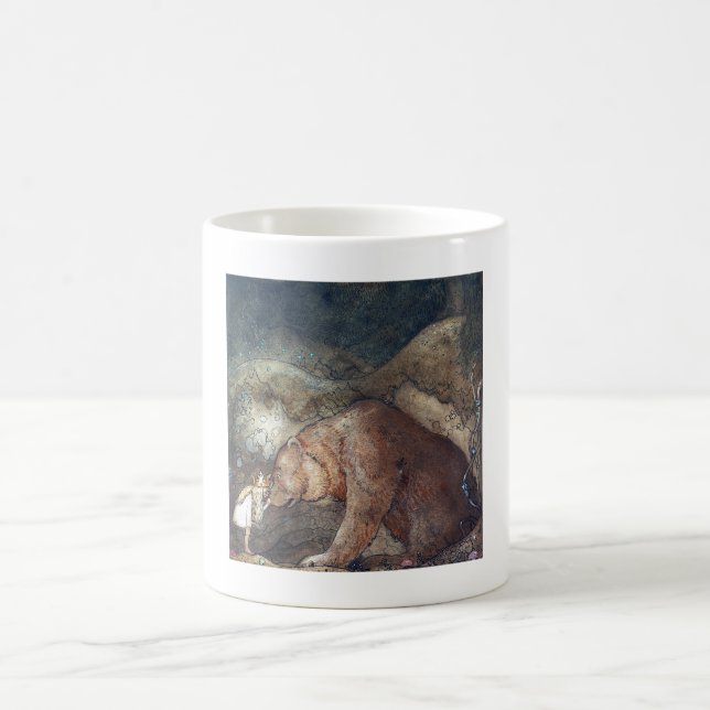 John Bauer Poor Little Basse Coffee Mug (Center)