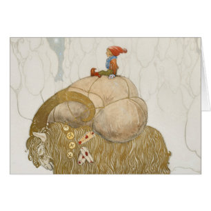 John Bauer - The Christmas Goat