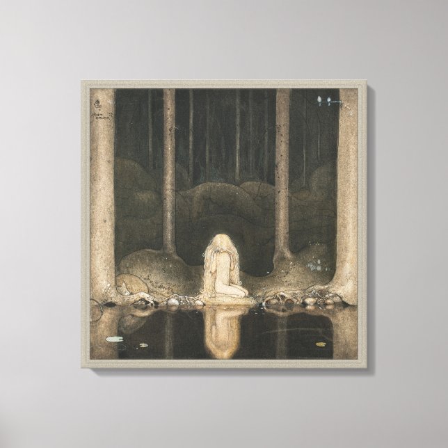 John Bauer Tuvstarr 1913 CC0790 Large Canvas Print (Front)