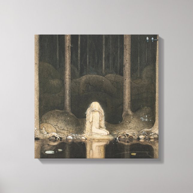 John Bauer Tuvstarr CC0247 Large Canvas Print (Front)