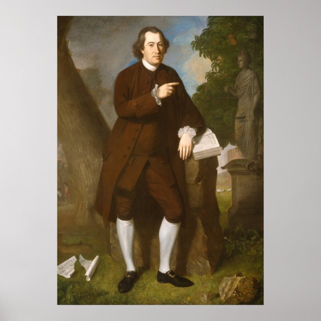 John Beale Bordley - Charles Peale Poster d'art (Devant)